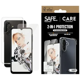 CARE by PanzerGlass Fashion 2in1 dėklas ir stiklas Samsung Galaxy A26 5G - skaidrus