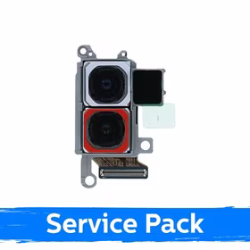 Kamera suderinama su Samsung G985 (G986) S20 Plus Galinė kamera / (dual) 64M AF + 12M / (Service Pack)