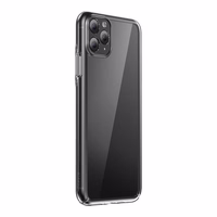 Dėklas telefonui Baseus Crystal Series iPhone 11 pro max (skaidrus) + grūdintas stiklas + valymo rinkinys
