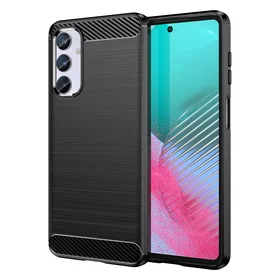 Lankstus anglies rašto dėklas Samsung Galaxy M54 Carbon Case - juodas