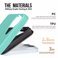 Dėklas Perfectionists Triangle Mag Case Apple iPhone 16 žalias