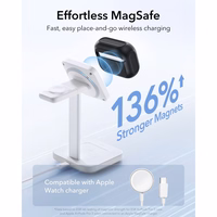 ESR Orbit HaloLock MagSafe dėklas AirPods Pro 3 juodas