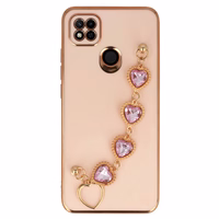 Trend dėklas telefonui Xiaomi Redmi 10A dizainas 2 šviesiai rožinis