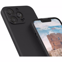 Dėklas "Liquid Silicone" skirtas Xiaomi Redmi Note 11 Pro juodas