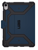 UAG Metropolis SE dėklas su Apple Pencil laikikliu, skirtas iPad 10.9" (10 kartos) – tamsiai mėlynas