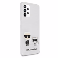 Karl Lagerfeld KLHCA32CKTR A326 A32 5G dėklas skaidrus Karl & Choupette