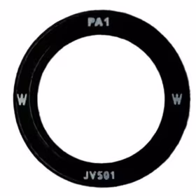 Samsung S931 S25 kameros stikliukas Black (lens Wide) 1pcs (service pack)