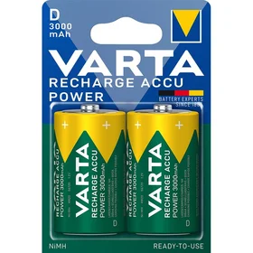 VARTA įkraunama baterija R20 (Type D) 3000mAh Accu Power 2 vnt.