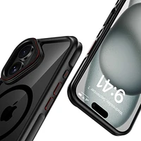 Tech-Protect MagHybrid Magnetinis dėklas telefonui iPhone 16 - juoda