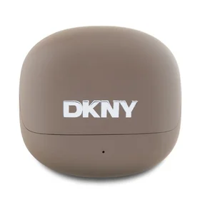 Belaidės ausinės TWS DKNY Satiny Finish DKTWST6AEHLW rudos spalvos