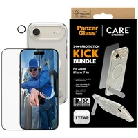 CARE by PanzerGlass funkcionalus rinkinys 3in1 dėklas + stiklas + lęšis iPhone Air