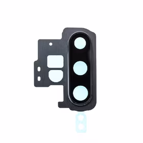 Samsung N975 Note 10+ kameros stikliukas su rėmeliu Aura Black ORG