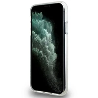 DKNY IML mono ir juostos magnetinis dėklas iPhone 11 / Xr - rožinis
