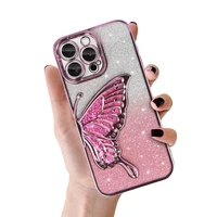 Tel Protect Butterfly vandens atsparus dėklas telefonui iPhone 17 Pro Max - rožinis