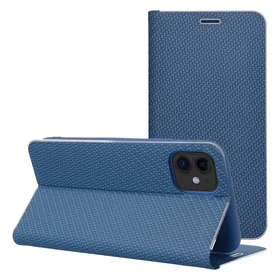 LUNA Book Carbon for IPHONE 17 Pro - mėlynas (m)
