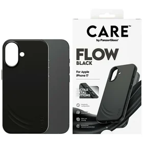 CARE by PanzerGlass Funkcinis FLOW Magnetinis dėklas telefonui iPhone 17 - Juodas