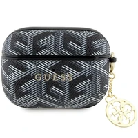 Guess GUAPPGCE4CK dėklas AirPods Pro - juodas GCube Charm