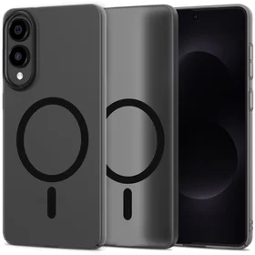 Tech-Protect MagSlim MagSafe dėklas telefonui Samsung Galaxy S25 Edge - matinis juodas