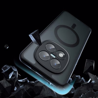 "Tech-Protect MagMat MagSafe" dėklas "Xiaomi Poco M8 Pro" / "Redmi Note 15 Pro+ 5G" - juodas