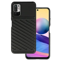 Thunder dėklas telefonui Xiaomi Redmi Note 10 5G - juodas