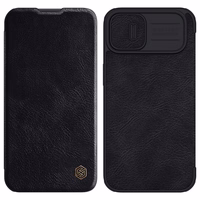 Dėklas Nillkin Qin Pro Leather Apple iPhone 14 Plus juodas