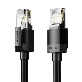 Ugreen Cat6A UTP Ethernet laidas 1m - Juodas