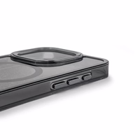 "Samsung Galaxy S26" blizgantis dėklas, suderinamas su "MagSafe" - juodas