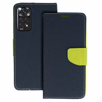 Dėklas telefonui stilingas tamsiai mėlynas limetinis XIAOMI REDMI NOTE 11 PRO/NOTE 11 PRO 5G