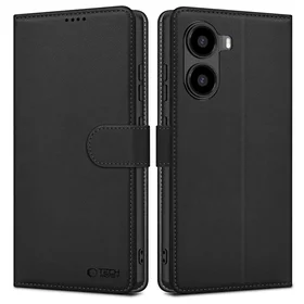 Tech-Protect Dėklas telefonui su pinigine Xiaomi Poco X7 Pro 5G - juodas