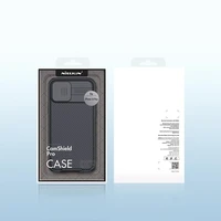 Nillkin CamShield Pro Magnetinis dėklas iPhone 14 Plus dėklas su kameros apsauga mėlynas (su MagSafe)