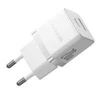 Baseus Palm 20W USB-C USB-A sieninis įkroviklis - baltas