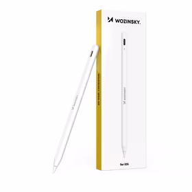 Wozinsky WRA-08 rašiklis iPad USB-C greitas įkrovimas - baltas