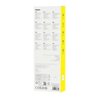 Aktyvusis rašiklis "Baseus Smooth Writing Series" su belaidžiu ir kabeliniu įkrovimu (baltas)