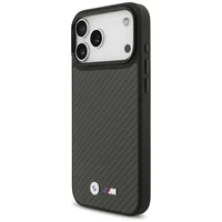 BMW M Kevlar Matt Magnetinis dėklas iPhone 17 Pro Max - juodas