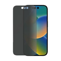 PanzerGlass Ultra-Wide Fit Apsauginis Stiklas Antibakterinis Privatumas su Pozicionieriumi telefonui iPhone 14 Pro