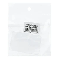 Įdėklas telefonui pakabukui / standus - skaidrus