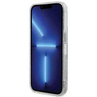 Dėklas telefonui Karl Lagerfeld Karl&Choupette Glitter Magnetinis MagSafe iPhone 15 Pro - permatomas (m)