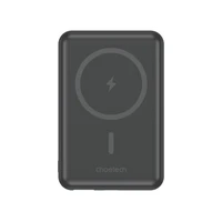 Belaidė magnetinė išorinė baterija Choetech B662 MagSafe 5000mAh (juoda)