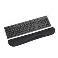 Ergonominis riešo atrama klaviatūrai 460 x 85 x 25 mm juoda