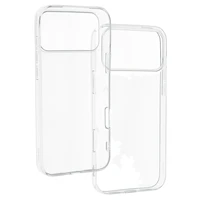 Itin plonas 1mm dėklas telefonui Iphone 17 Pro Max skaidrus