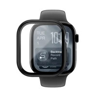 AmazingThing Radix grūdintas stiklas su dėklu Apple Watch Series 11 46mm - Juodas