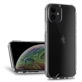 Skaidrus kampinis dėklas iPhone 16e - permatomas