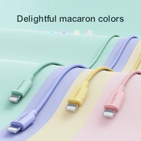 Joyroom Colorful duomenų kabelis S-2030M13 USB-A / Lightning 2.4A 2m - rožinis