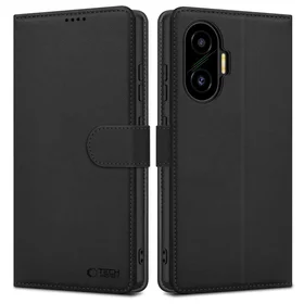 Tech-Protect dėklas telefonui su pinigine Xiaomi Poco F7 5G - juodas