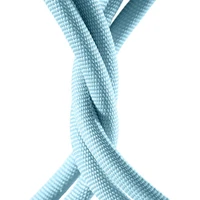 USB kabelis į iP Baseus Crystal Shine, 2.4A, 1.2m (mėlynas)