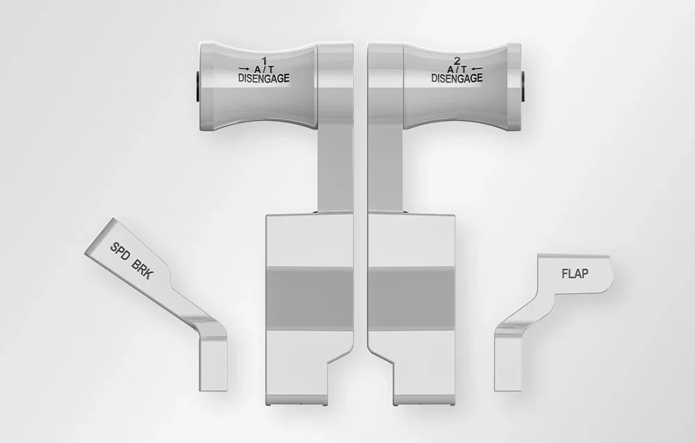 Pilkas droselio modulis ant pilko fono