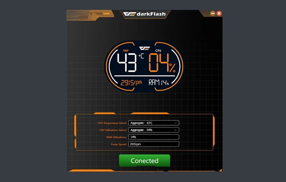 Vandens aušintuvo valdymo programinė įranga