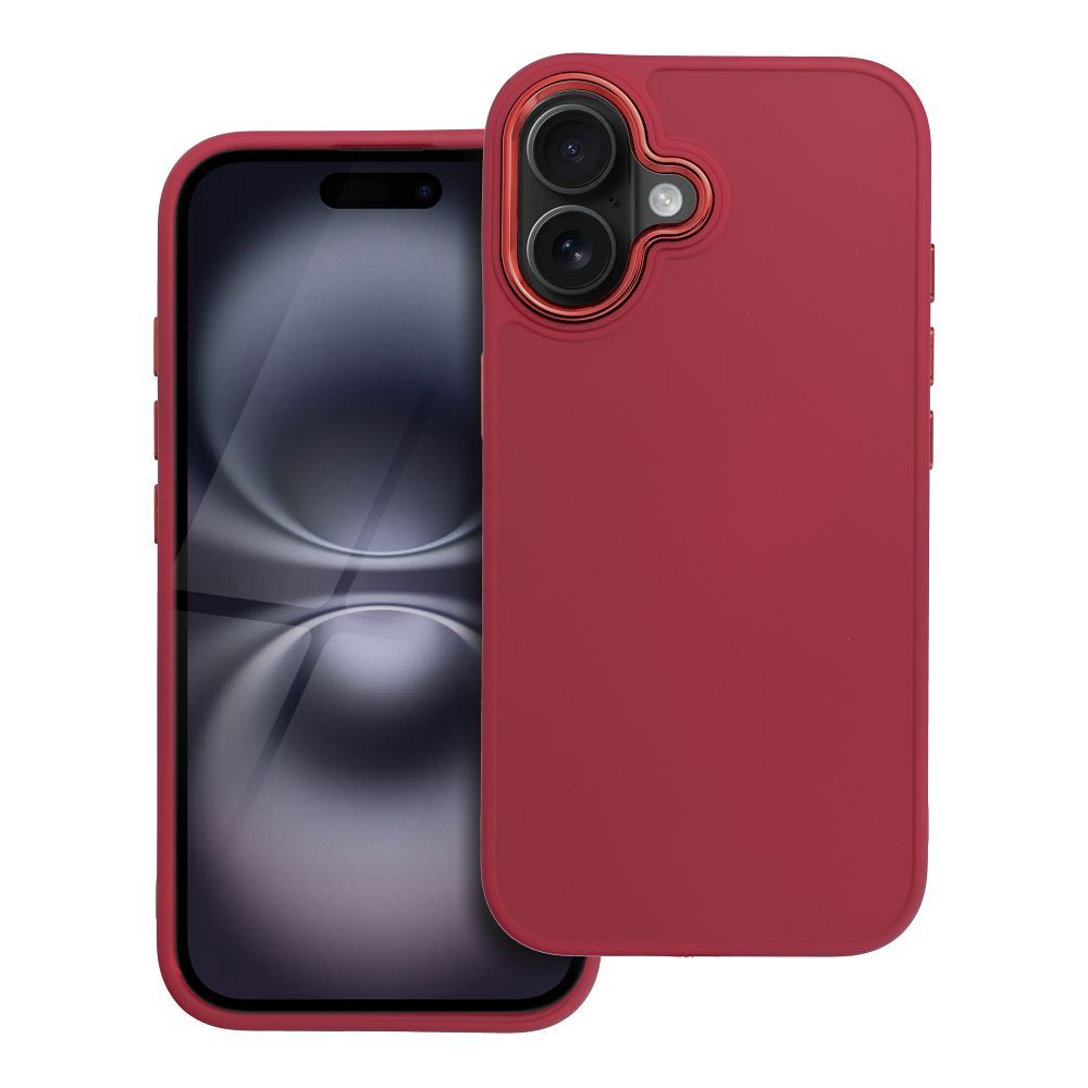FRAME dėklas telefonui IPHONE 16 magenta