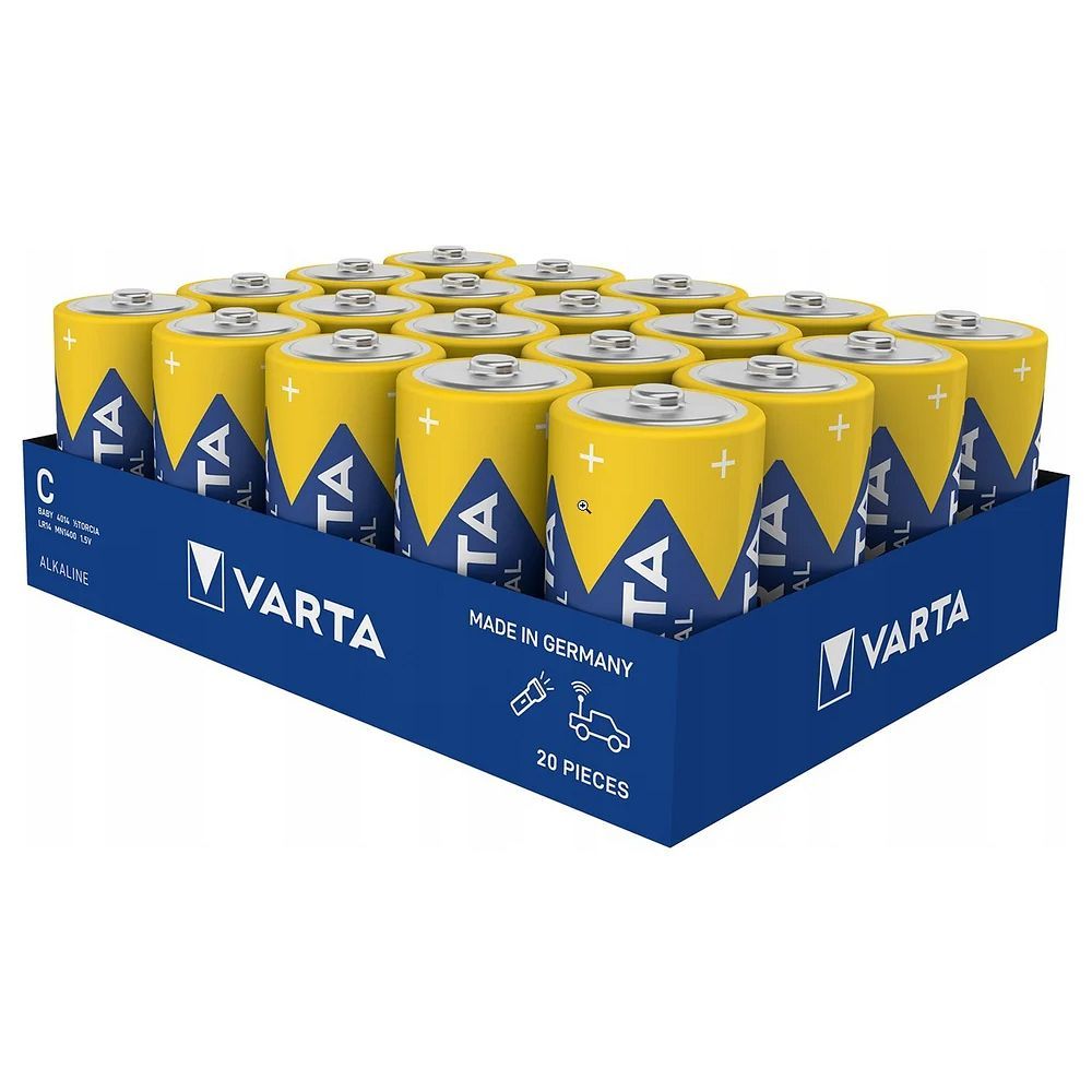 VARTA alkalinė baterija R14 (Type C) Industrial Pro 20 vnt.