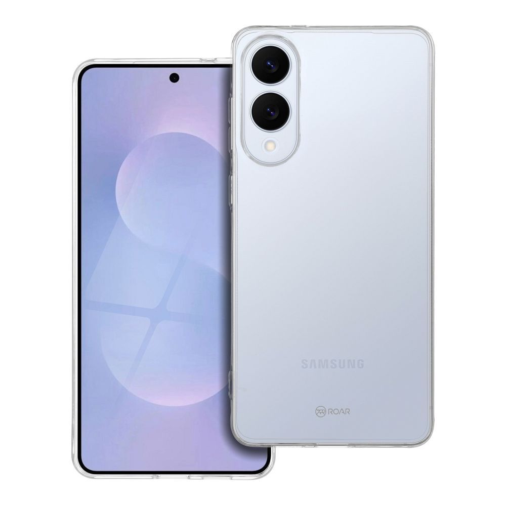 Dėklas telefonui ROAR JELLY - SAMSUNG S25 Edge skaidrus